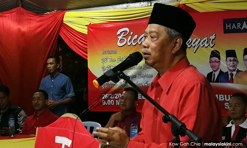 ‘Please take us to court’ if appointments wrong, Muhyiddin dares Nazri