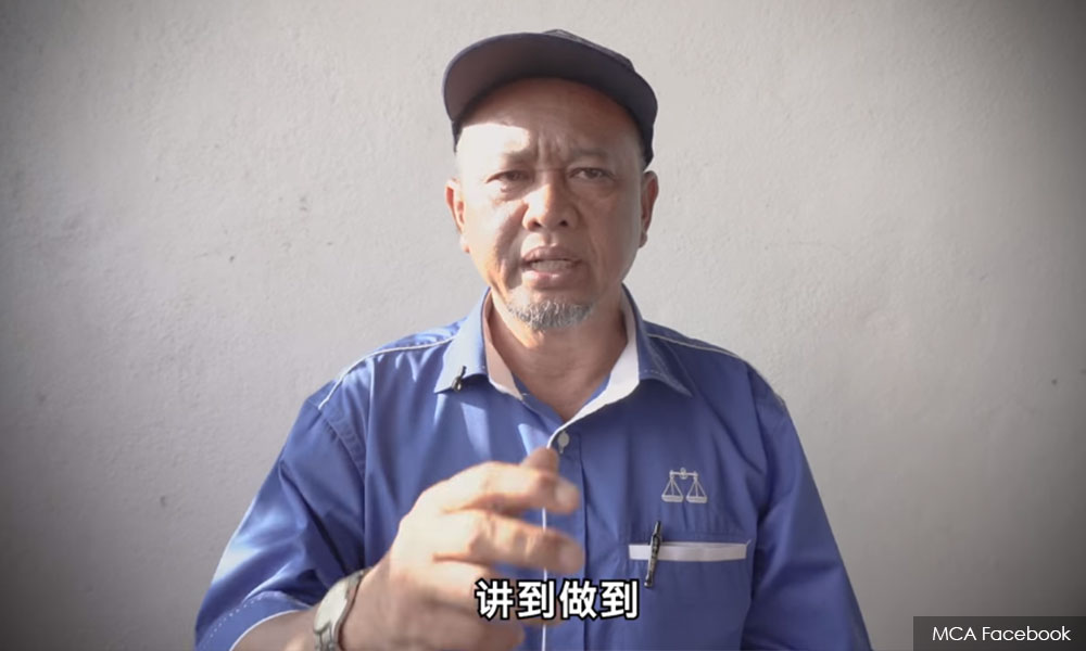 扎卡利亚拍片以华语拜票,马华赞“诚意所在”
