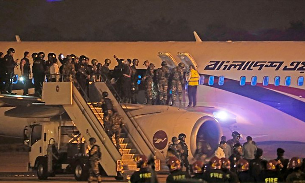 Would-be hijacker of Bangladesh plane was using toy gun