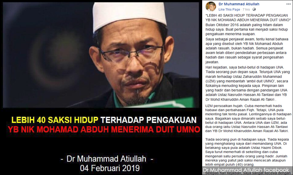 Malaysiakini Isu Rakaman Audio Nik Abduh Muncul Semula Lepas Hadi Batal Saman