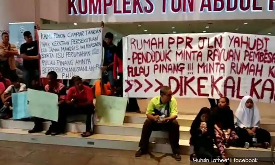 Malaysiakini Penduduk Ppr Diusir K Jaan P Pinang Capai Penyelesaian Ahli Majlis