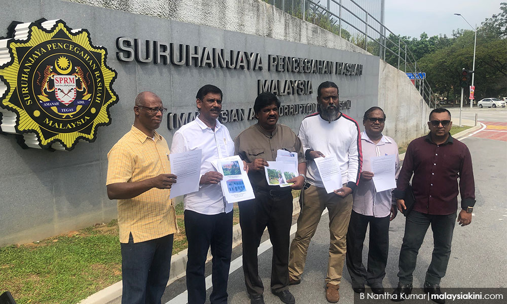 Ex-MIC man files MACC report against Samy Vellu