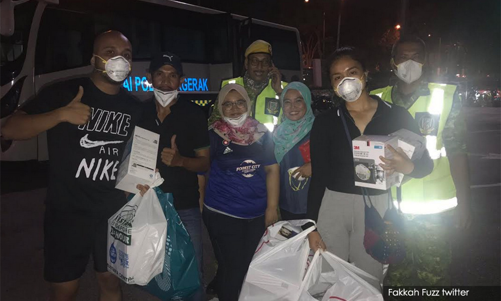 Kontroversi tak halang Fakkah Fuzz lawat mangsa pencemaran sisa kimia
