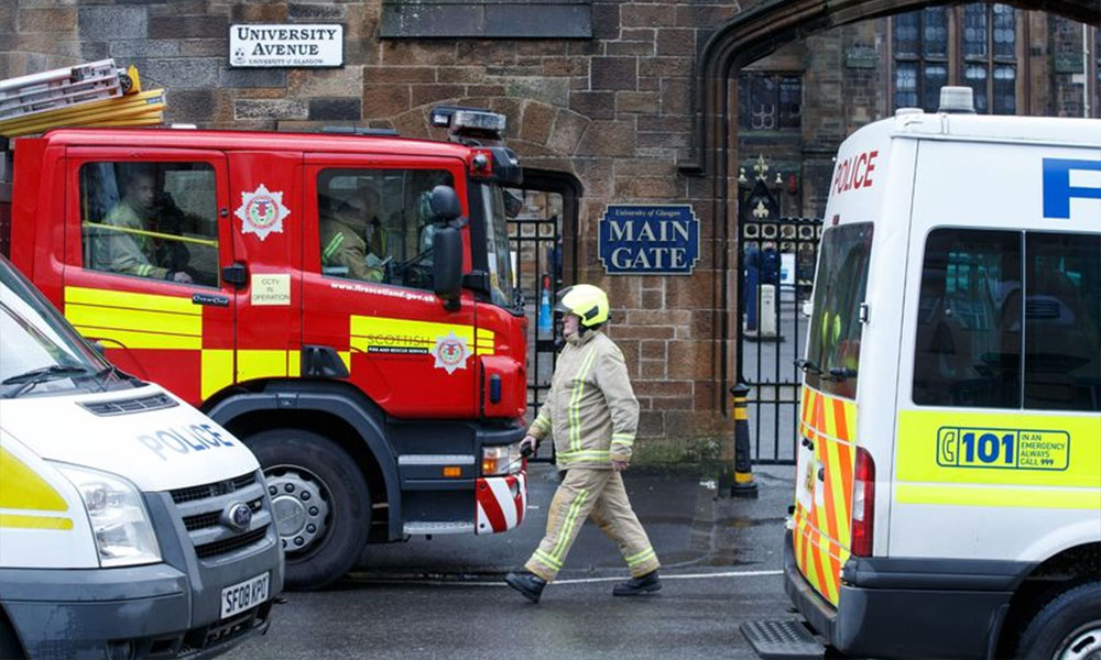 Scottish university package linked to London parcel bombs