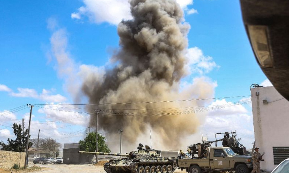 Libyan forces push back against Haftar in house-to-house battles