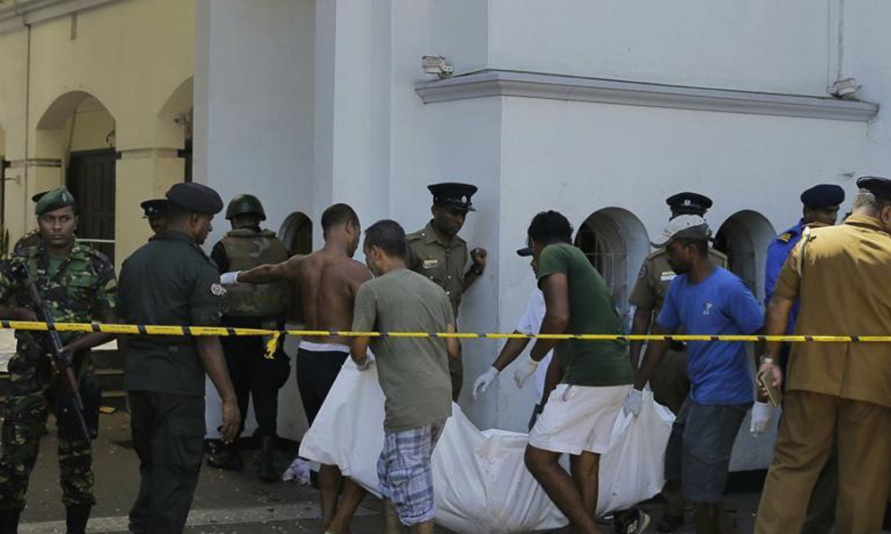 Pemimpin dunia kutuk pengeboman gereja, hotel di Sri Lanka