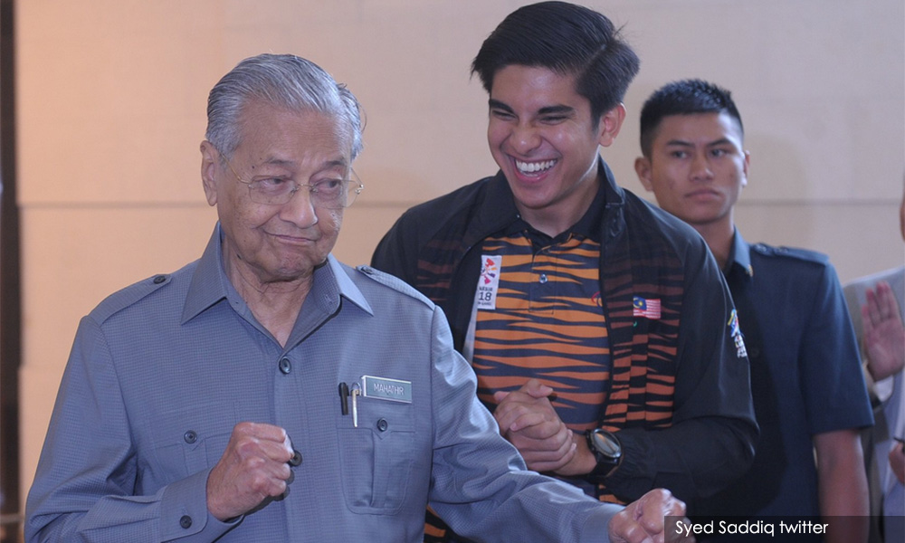 Dr M puji menteri termuda Syed Saddiq