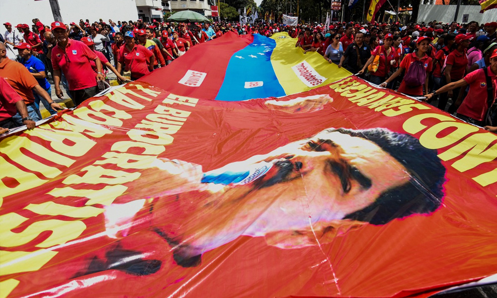 Venezuelans rally to demand power, water and end to Maduro