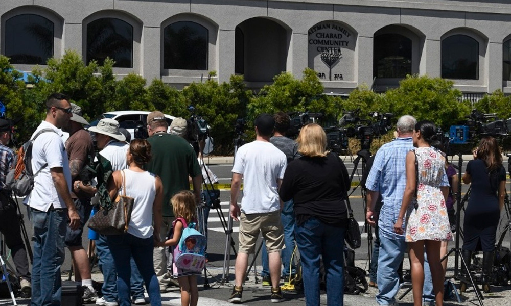 One worshipper dead, three wounded in synagogue shooting