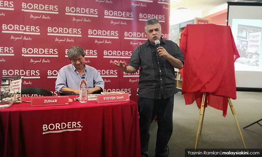 Rakyat perlu terus kritik, pantau kerajaan - Zunar