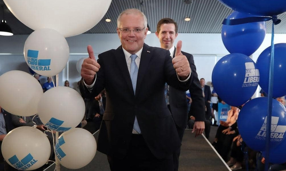 Australia's PM launches official campaign six days out from election