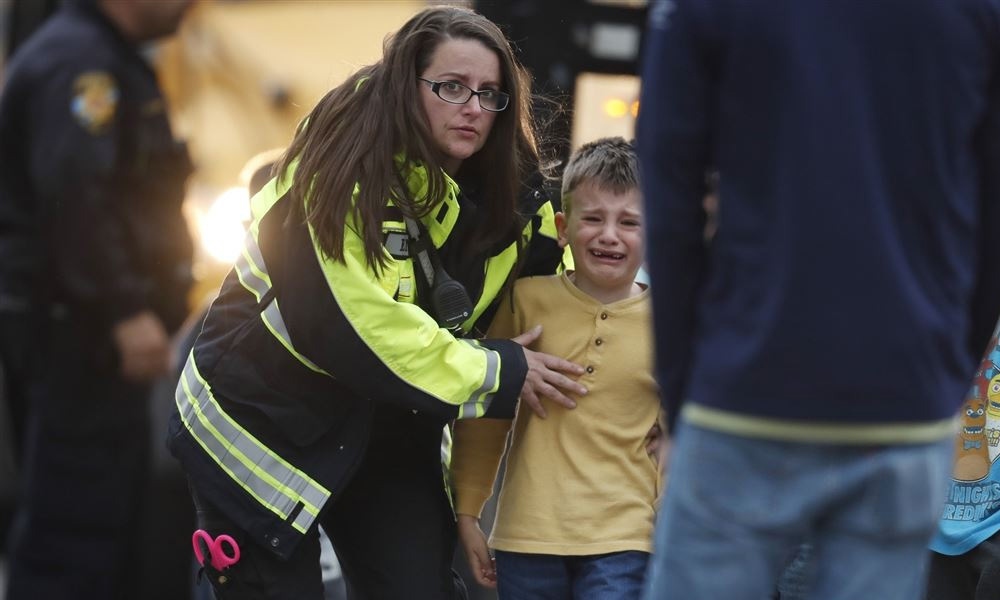 Two students arrested in Colorado school shooting appear in court