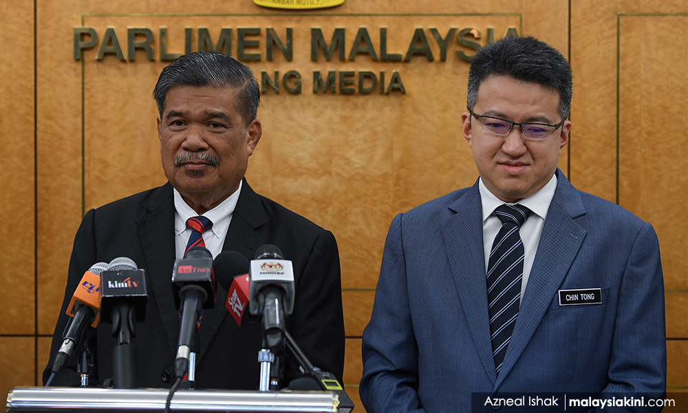 Image result for Mohamad Sabu and deputy Liew Chin Tong