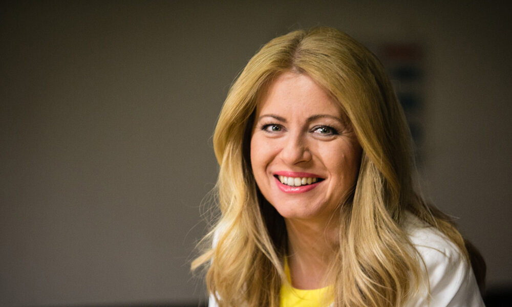 Anti-graft crusader sworn in as Slovakia's first female president