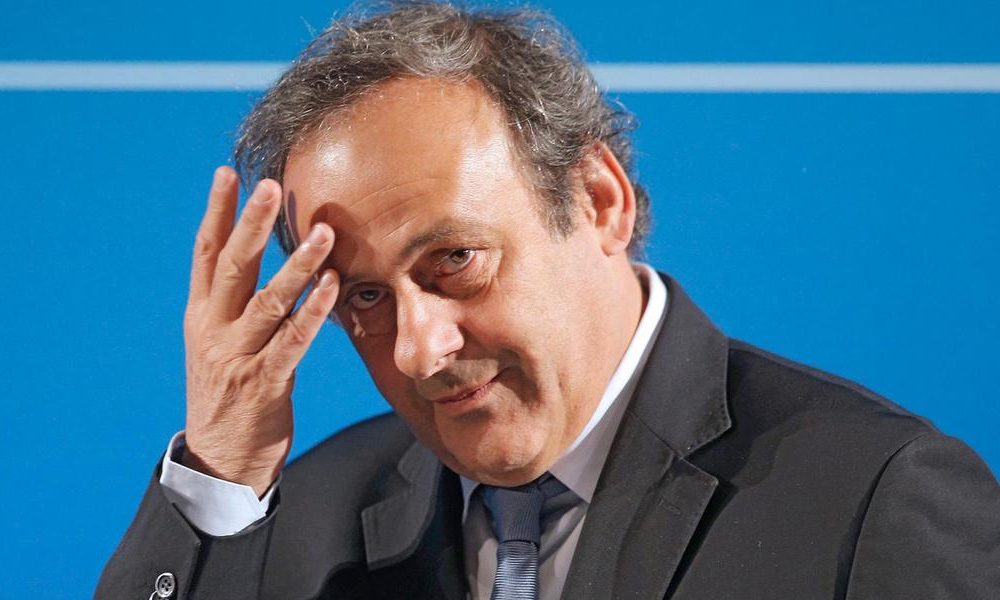 Platini ditahan polis