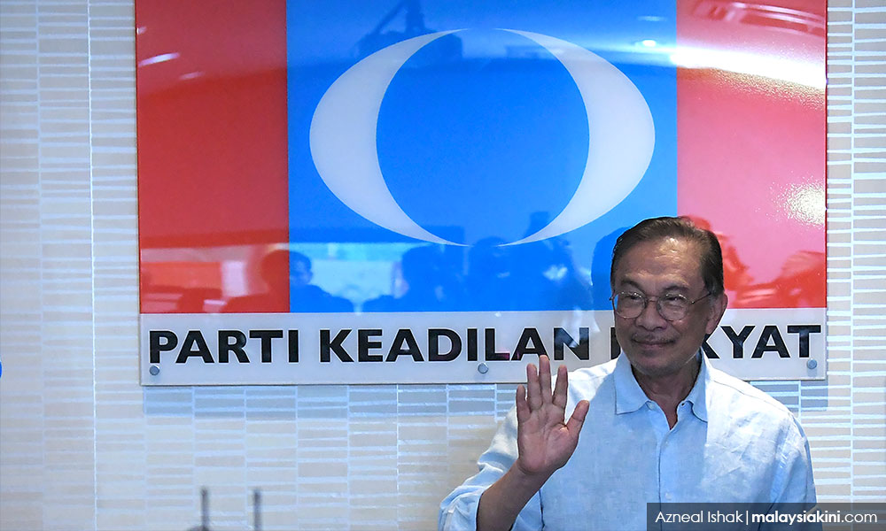 PKR N Sembilan jadi pimpinan negeri ke-5 sokong Anwar