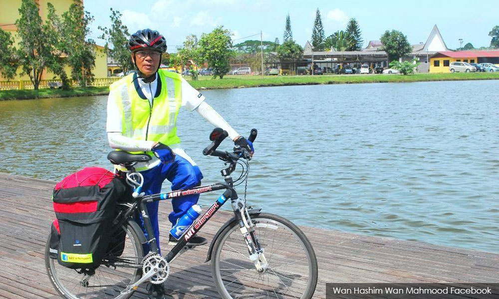 Warga emas kayuh 2,200km bakal cipta rekod baru negara