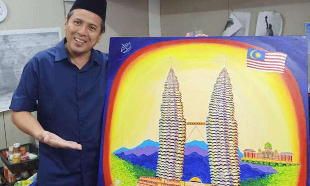 Ringgo mahu harumkan nama negara melalui lukisan