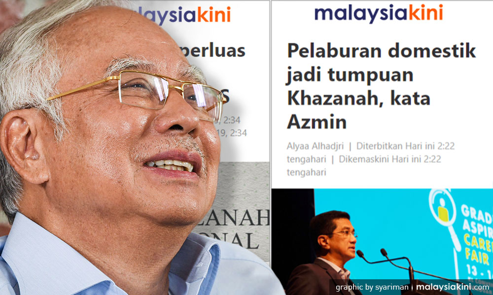 Jual aset Khazanah: Najib sangkal jawapan Azmin