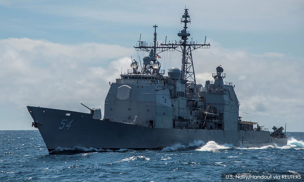 US warship sails through strategic Taiwan Strait amid China tension