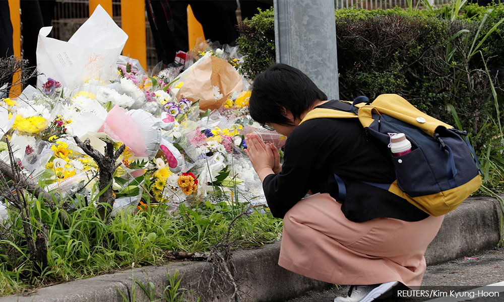 A 'shy, talented drawer' - mourner remembers friend lost in Japan arson attack