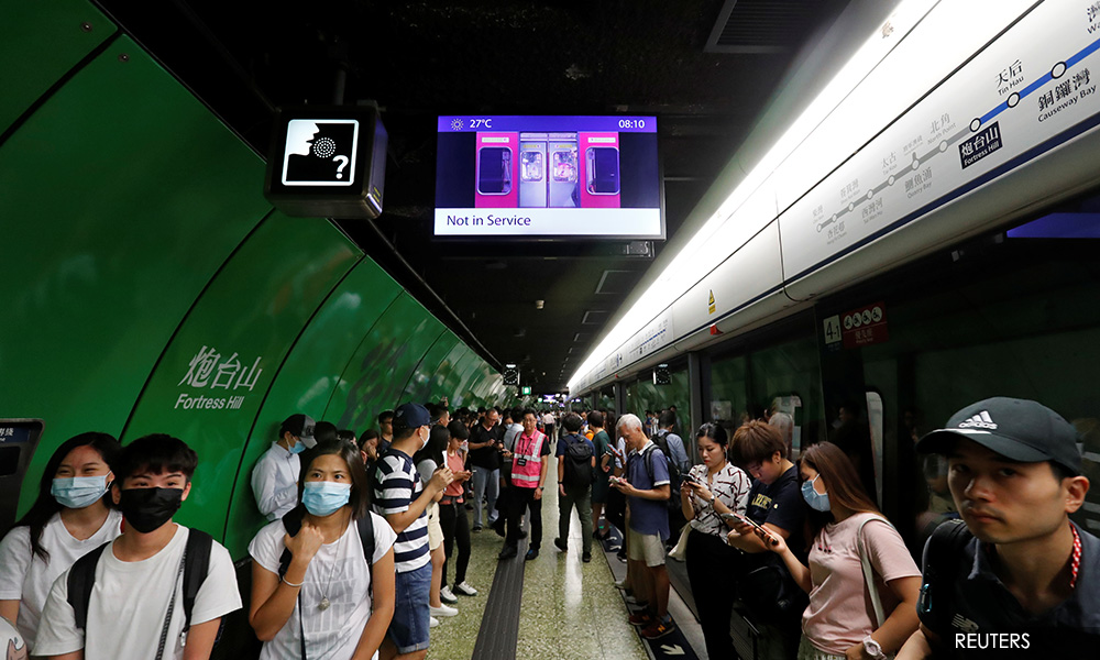 Hong Kong protesters seek to shut down city with general strike