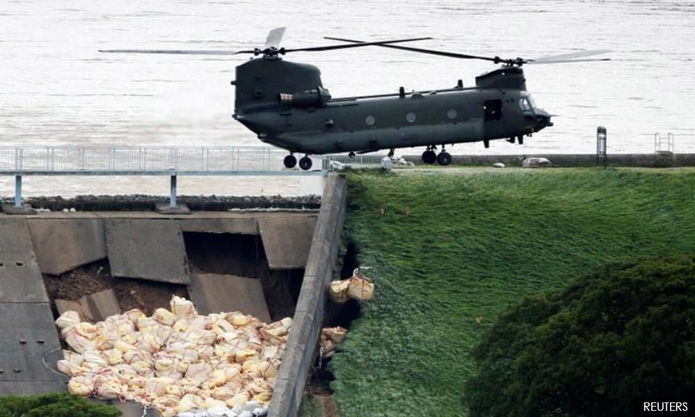 British military called in to stop dam collapsing