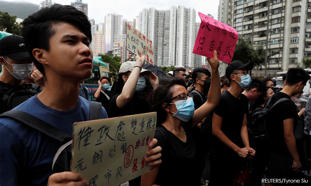 Police arrest eight as HK gears up for another weekend of protests