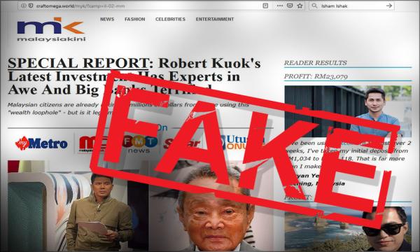 Warning Scam Sites Posing As Malaysiakini