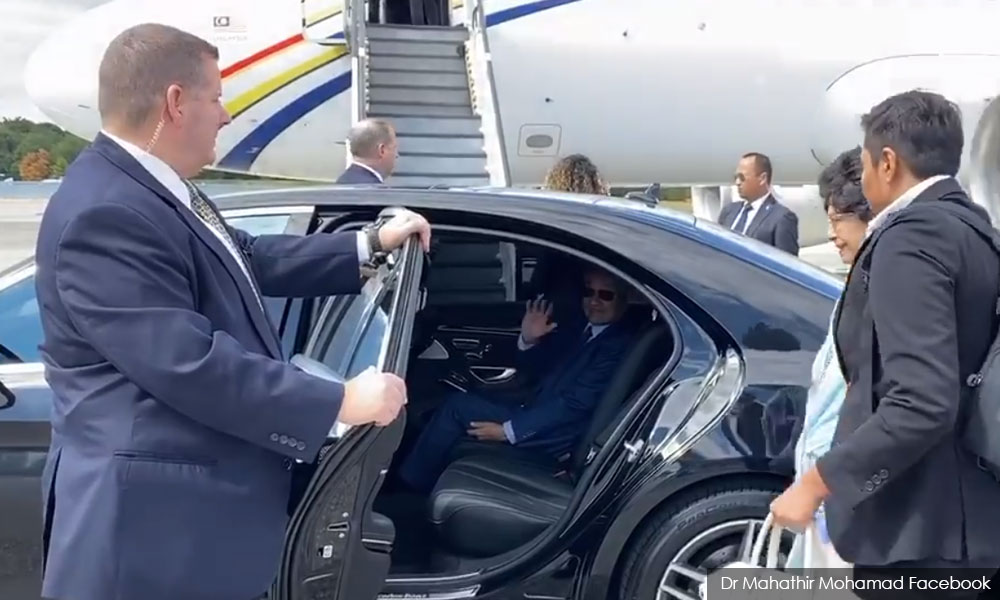 Mahathir tiba di New York untuk perhimpunan agung PBB