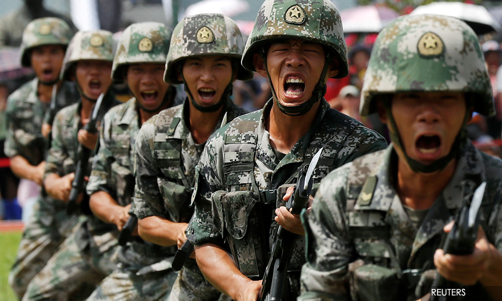 China quietly doubles troop levels in HK, envoys say
