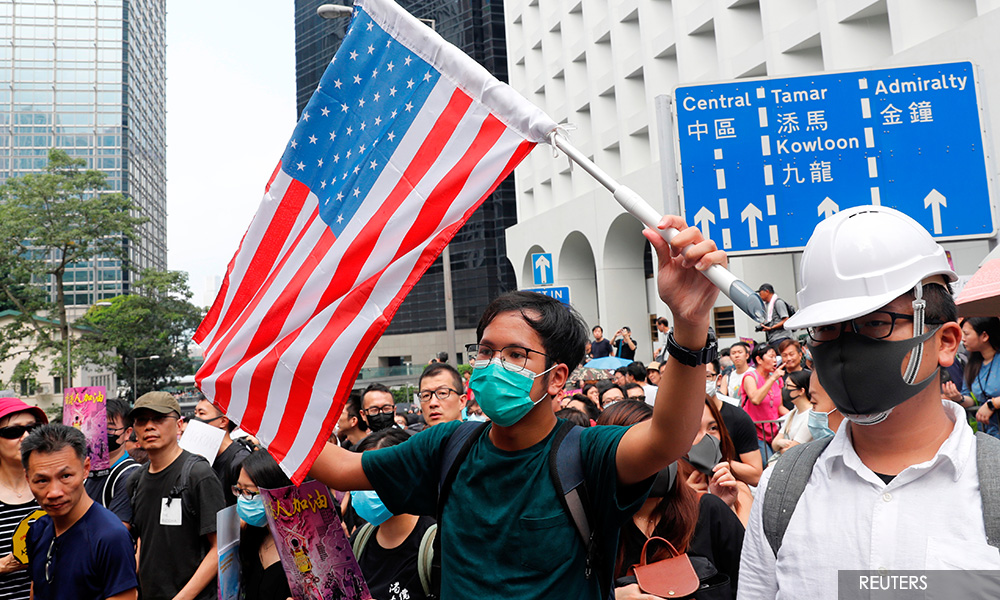 Activists urge US Congress to pass Hong Kong bill