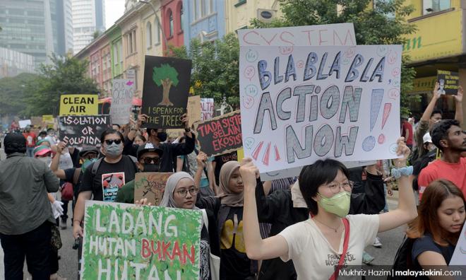 Sebab Jerebu Demo darurat iklim di KL tuntut masa depan tanpa jerebu 