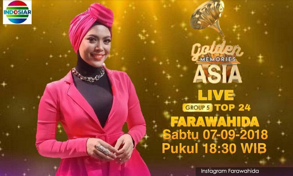 Farawahida dipilih masuk semula ke pertandingan nyanyian di Indonesia