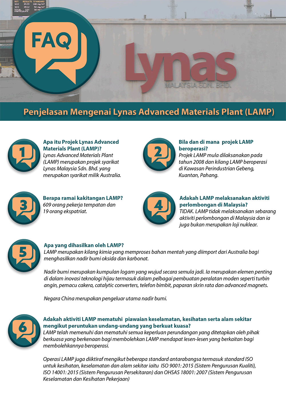 Prime Ministeru0027s Office issues FAQ on Lynas - UP Station Malaysia