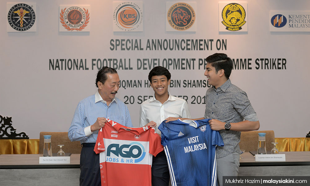 Vincent Tan hantar Luqman Hakim beraksi di Eropah