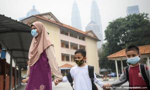 Pelajar dibenar tak hadir sekolah kerana jerebu