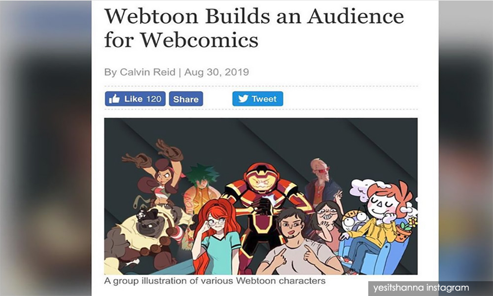 Novel Hanna Alkaf bakal terbit di Webtoon