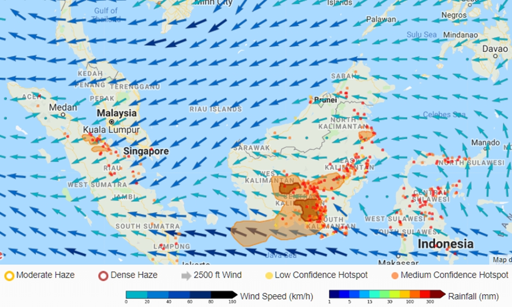 Change In Wind Direction Brings Respite From The Haze