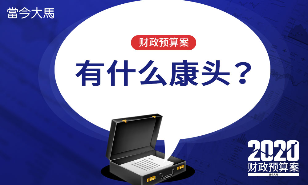 2020年财案:有什么康头?