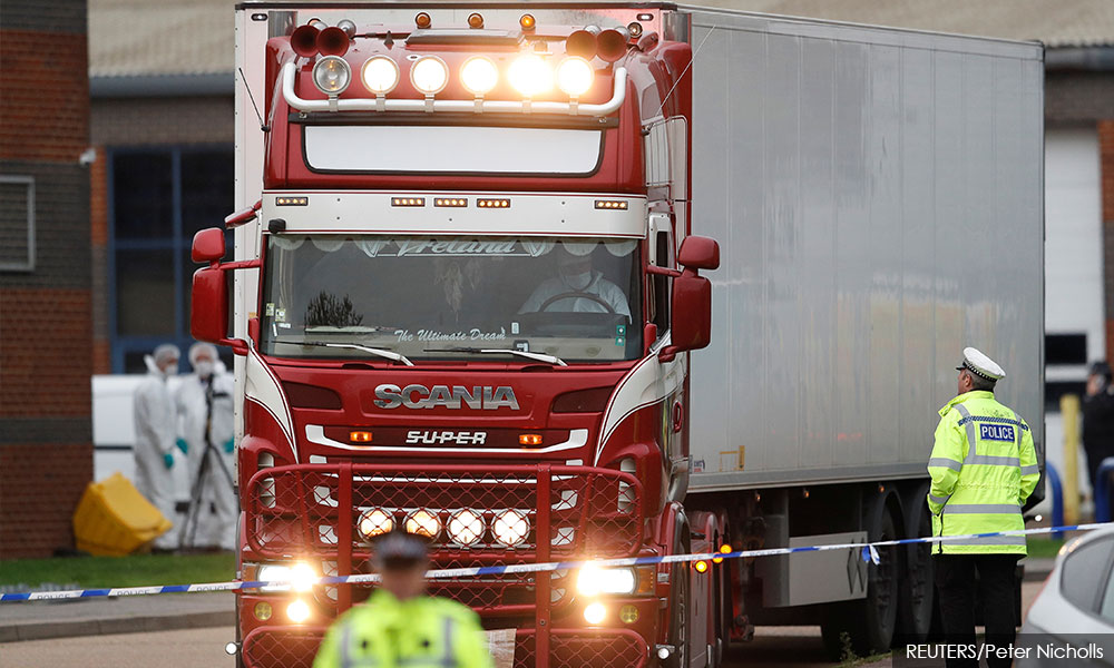 Briton who drove truck in which 39 Vietnamese died admits plot