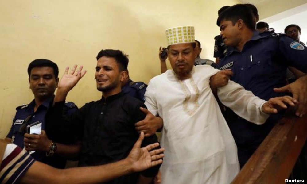 Bangladesh court sentences 16 to death for murdering teenage girl
