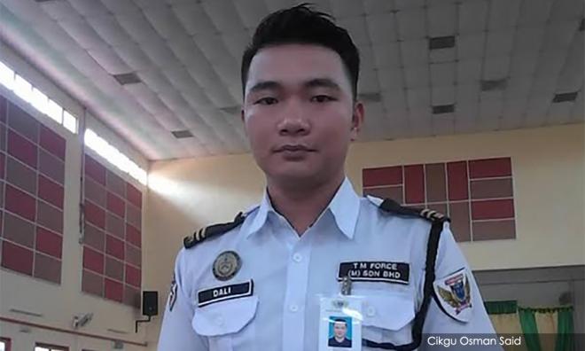Security guard touched when students 'salam' with him