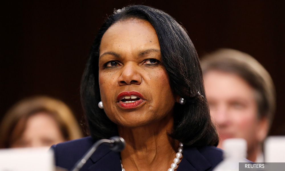 Former US top diplomat Rice concerned by shadow diplomacy on Ukraine