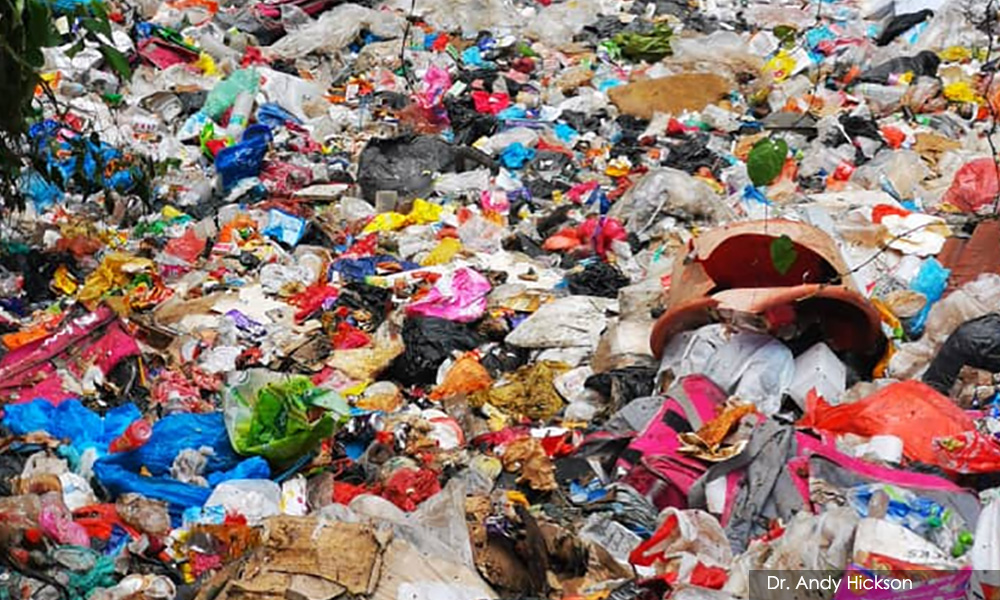 Hutan jadi tempat buang sampah