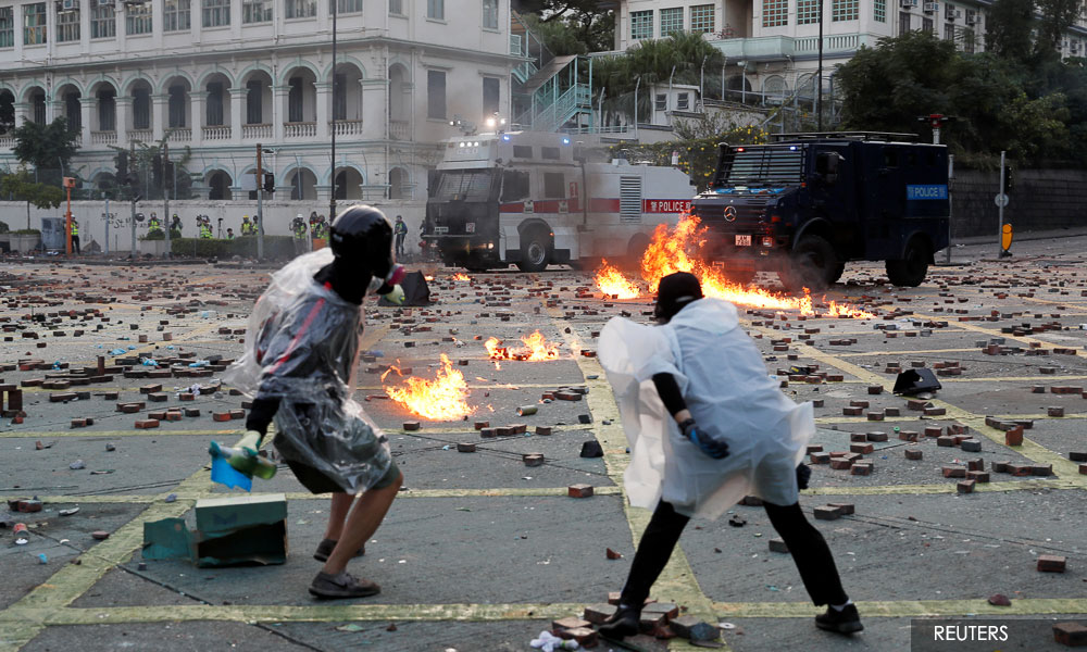Hong Kong protest: Call for de-escalation and peace