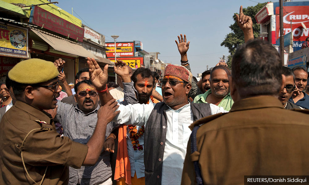 Indian court gives disputed religious site to Hindus