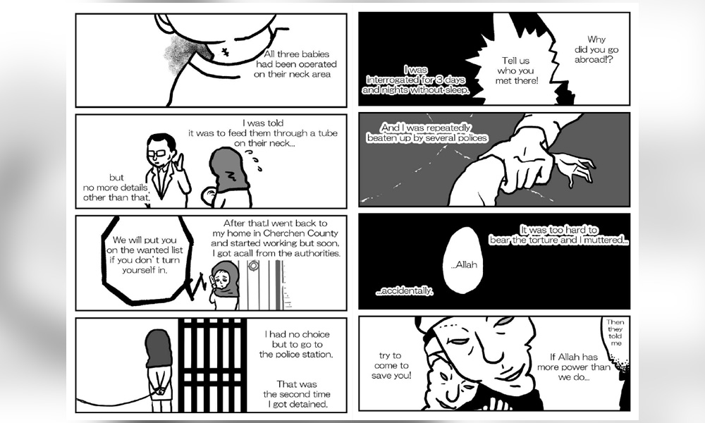 Komik papar kisah wanita Uighur diseksa raih 2.5 juta bacaan