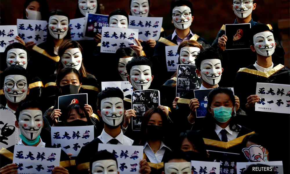 Hong Kong official deeply regrets civil servants taking part in protests