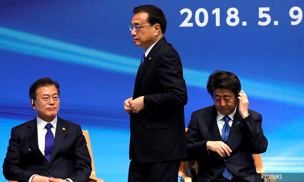 North Korea threat looms as China, Japan and South Korea leaders meet